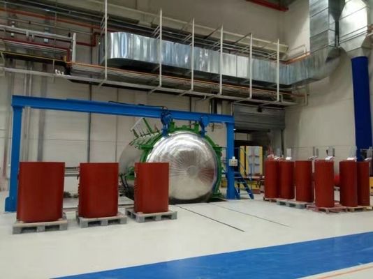 Καλές απομονωτικές επιδόσεις Μηχανή χύτευσης εποξυγόνου ρητίνης υπό κενό για μετασχηματιστή ξηρού τύπου